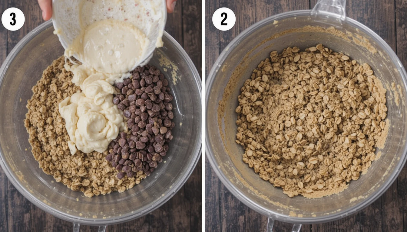 Oatmeal Raisin Chocolate Chip Cookies