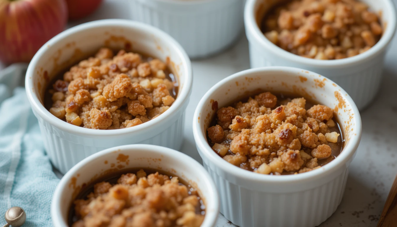 Apple Crumble Ramekins