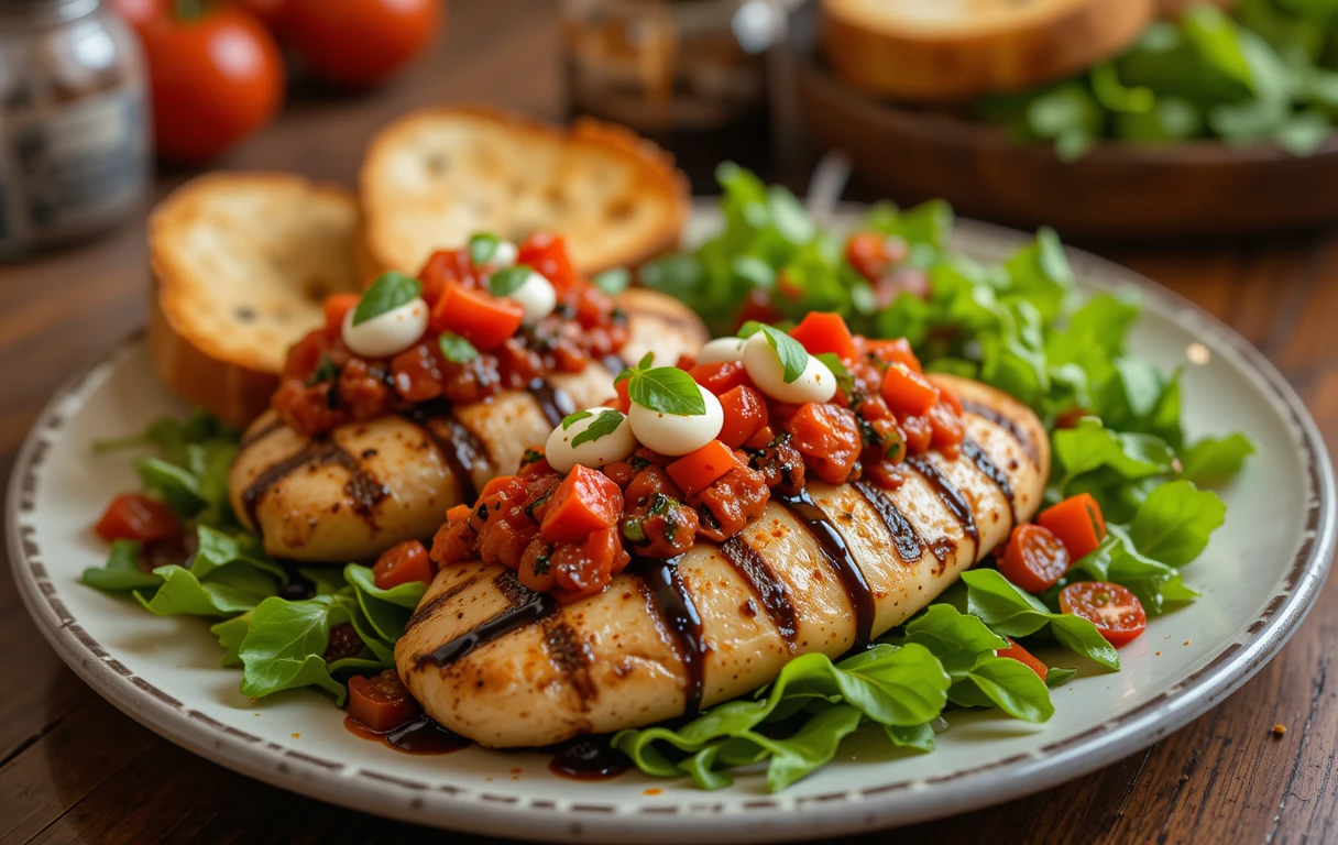 Easy Bruschetta Chicken