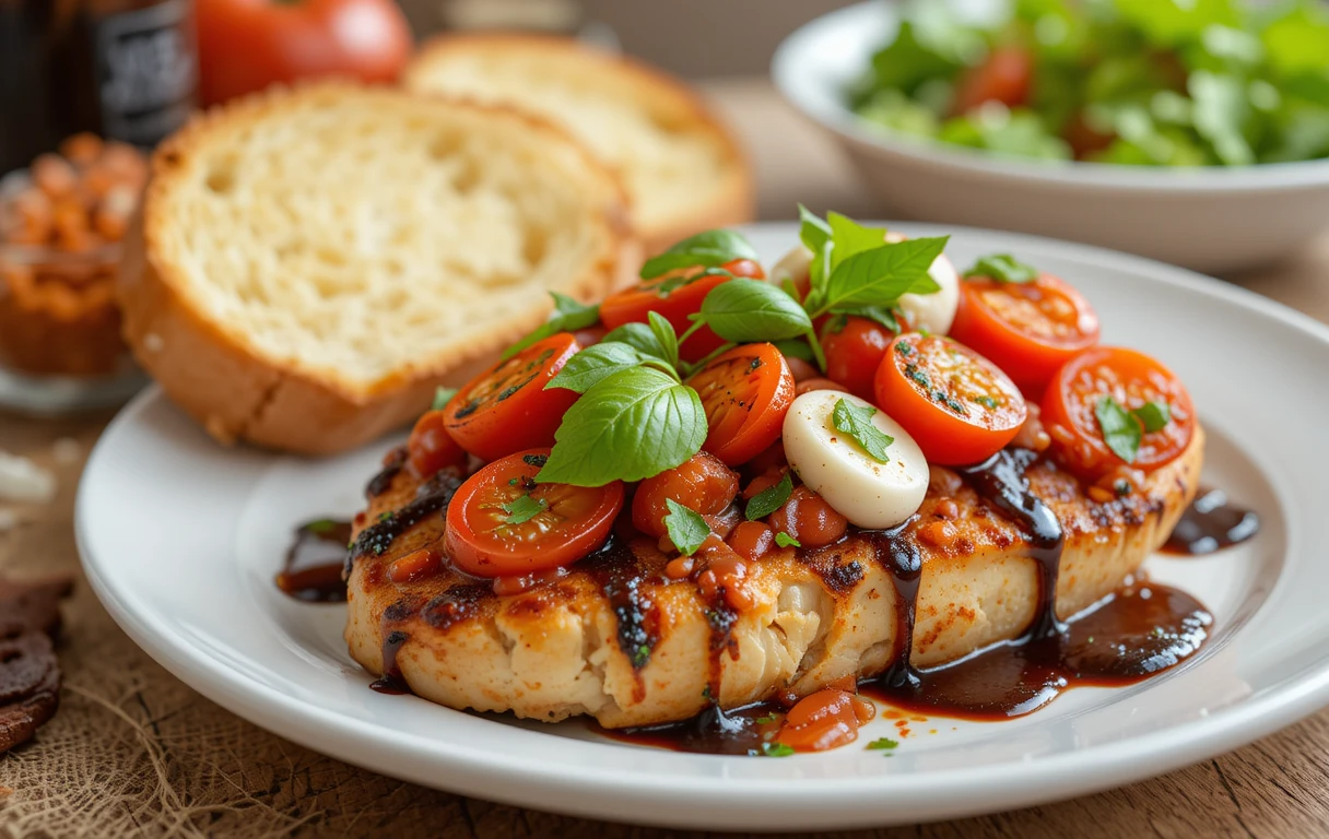 Easy Bruschetta Chicken