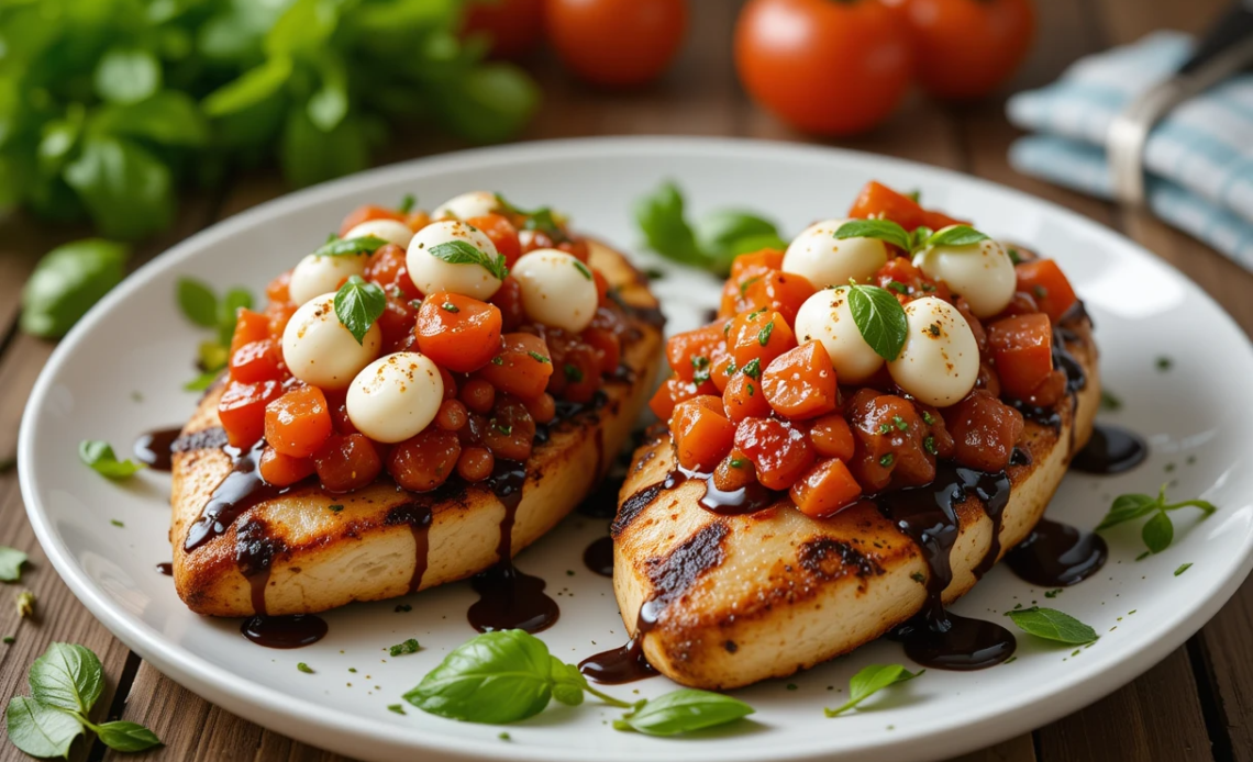 Easy Bruschetta Chicken