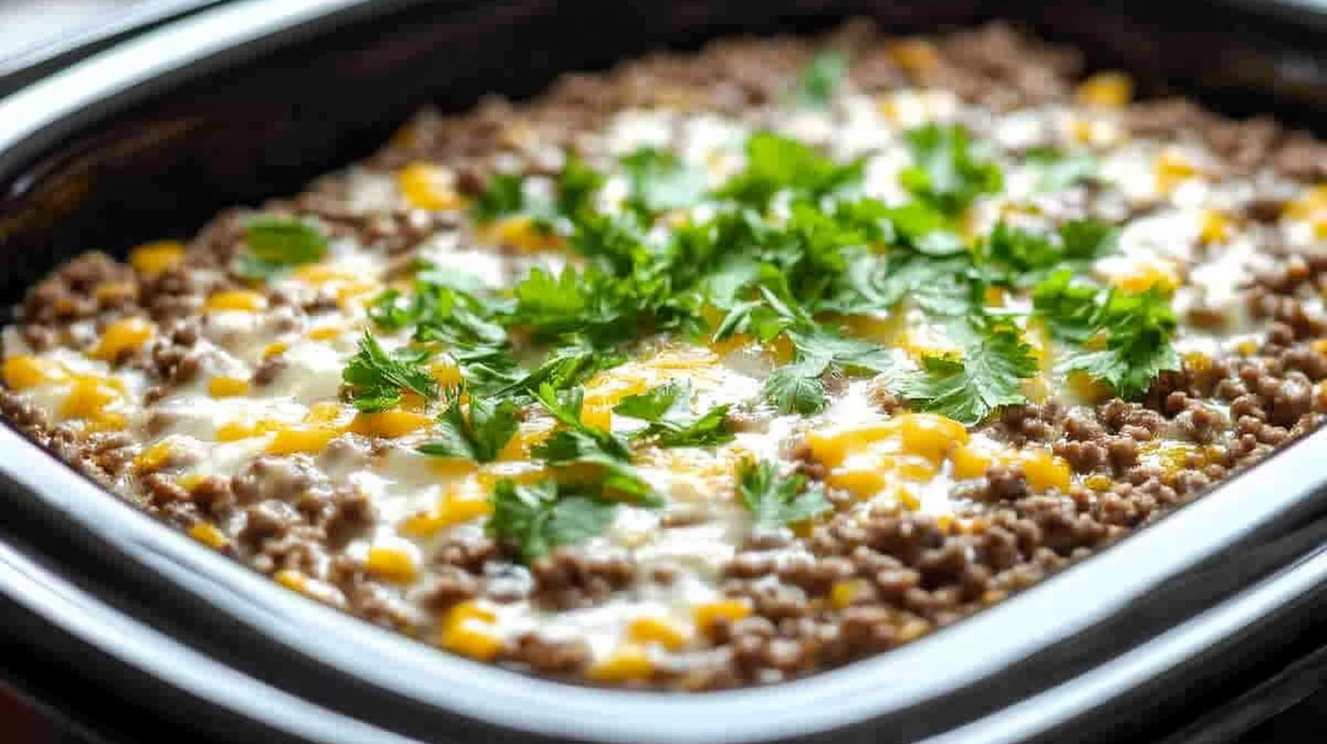 Crockpot ground beef recipes