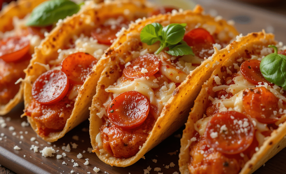 Rewritten Pepperoni Pizza Tacos Recipe