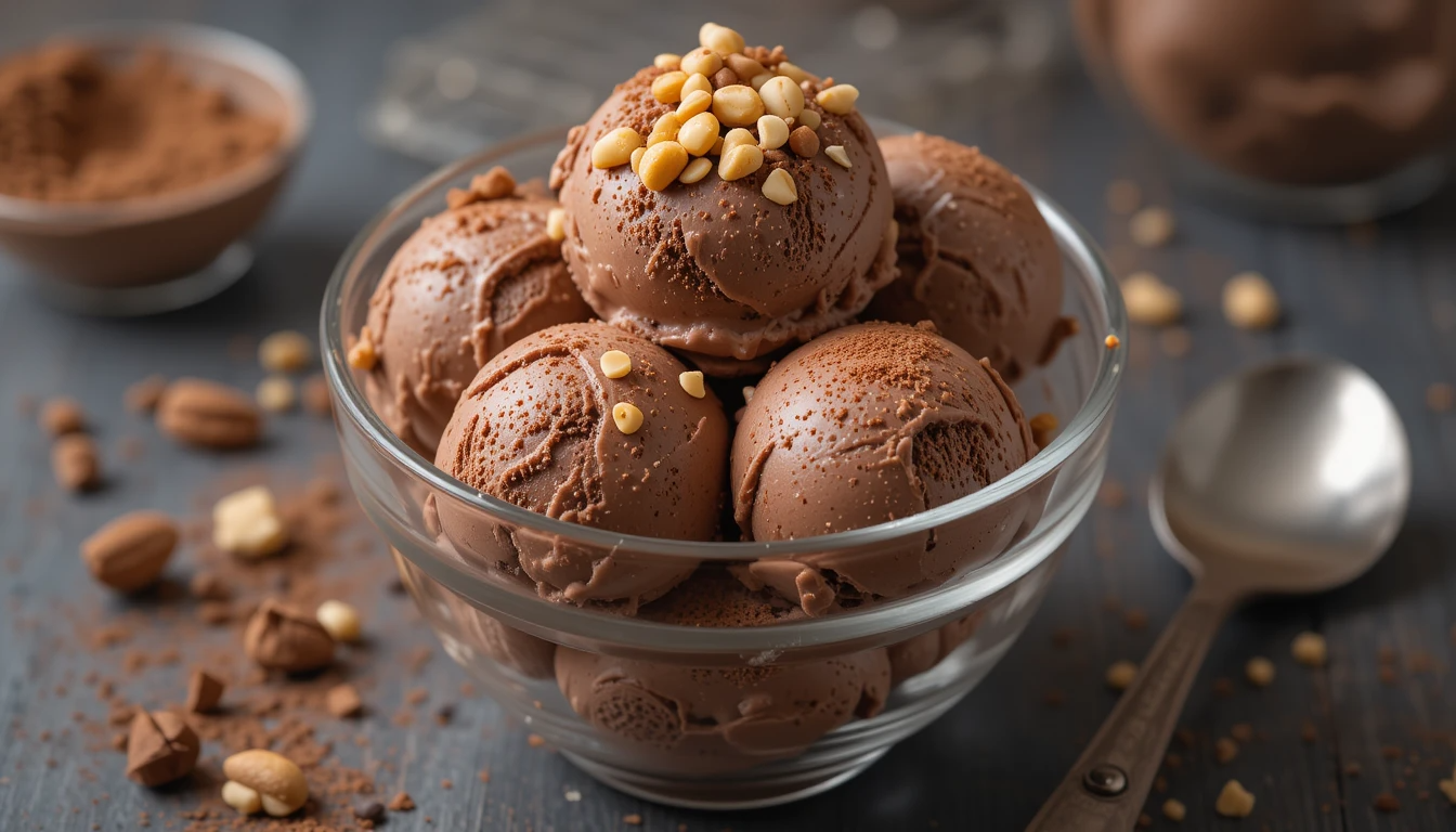 Chocolate flavor protein ice cream recipe