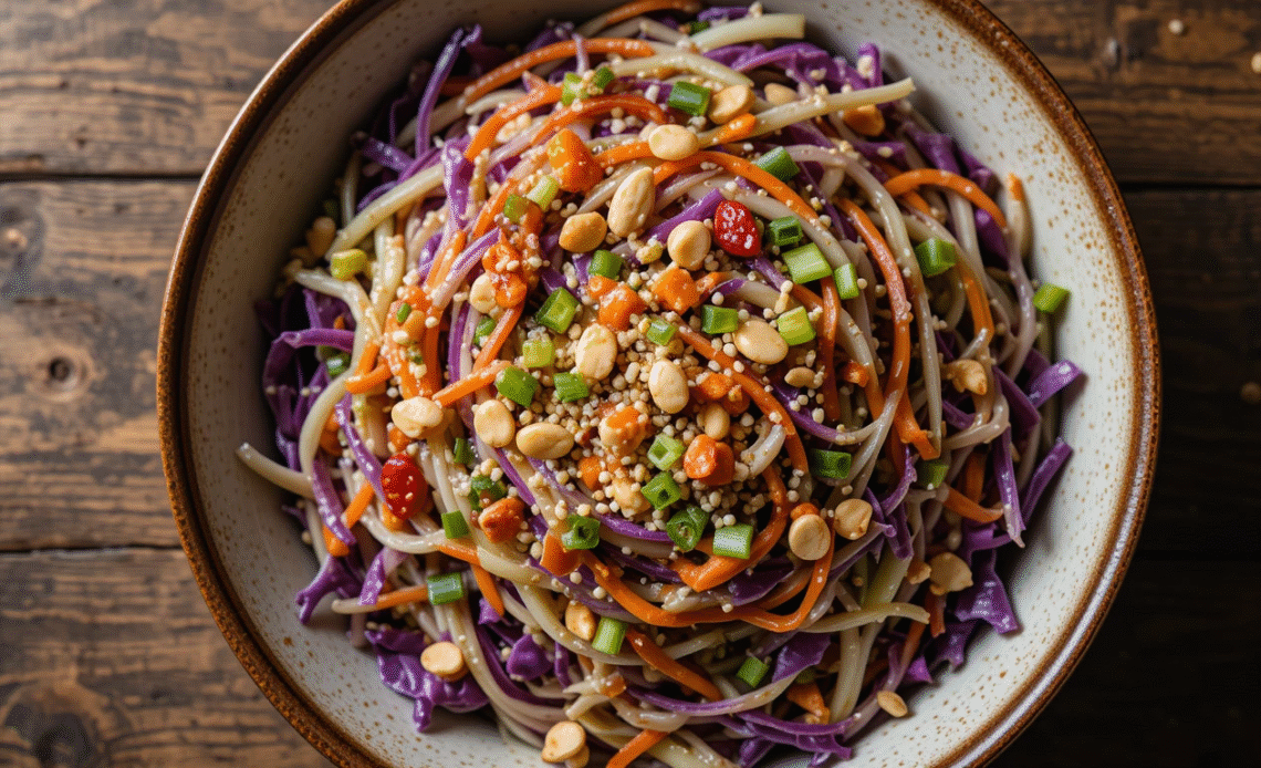 Crunchy Asian Cabbage Slaw